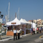 The pistachio festival (Fistiki Fest) at the port of Aegina