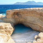 The magnificent Gala beach in Koufonisi