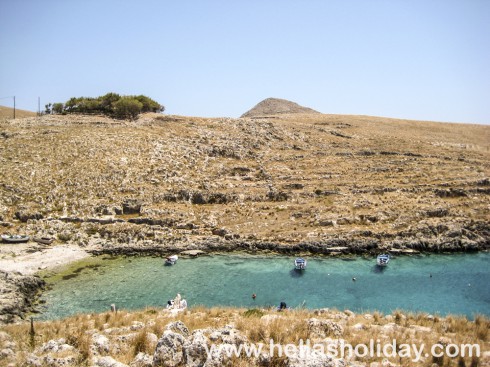 Little bay and beach near Kokkinogia