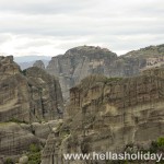 Meteora giant rocks