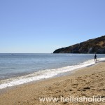 Paleochori beach in Milos, Greece