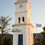 The Clock Tower on the island of Poros