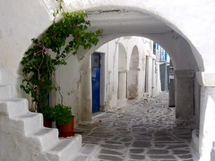 Parikia in Greece