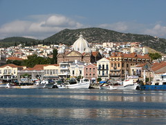 Mytilene in Greece